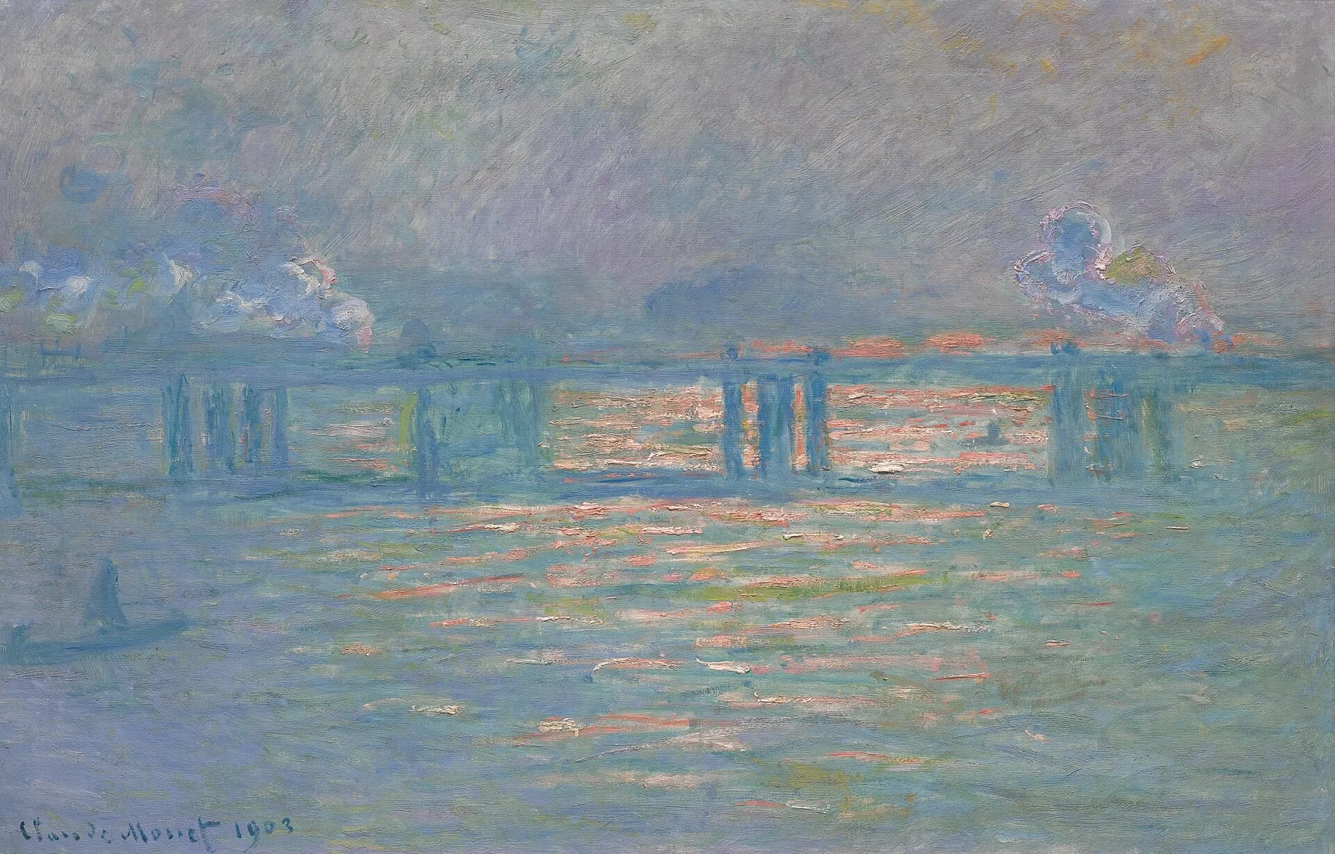 Charing Cross Bridge — Claude Monet